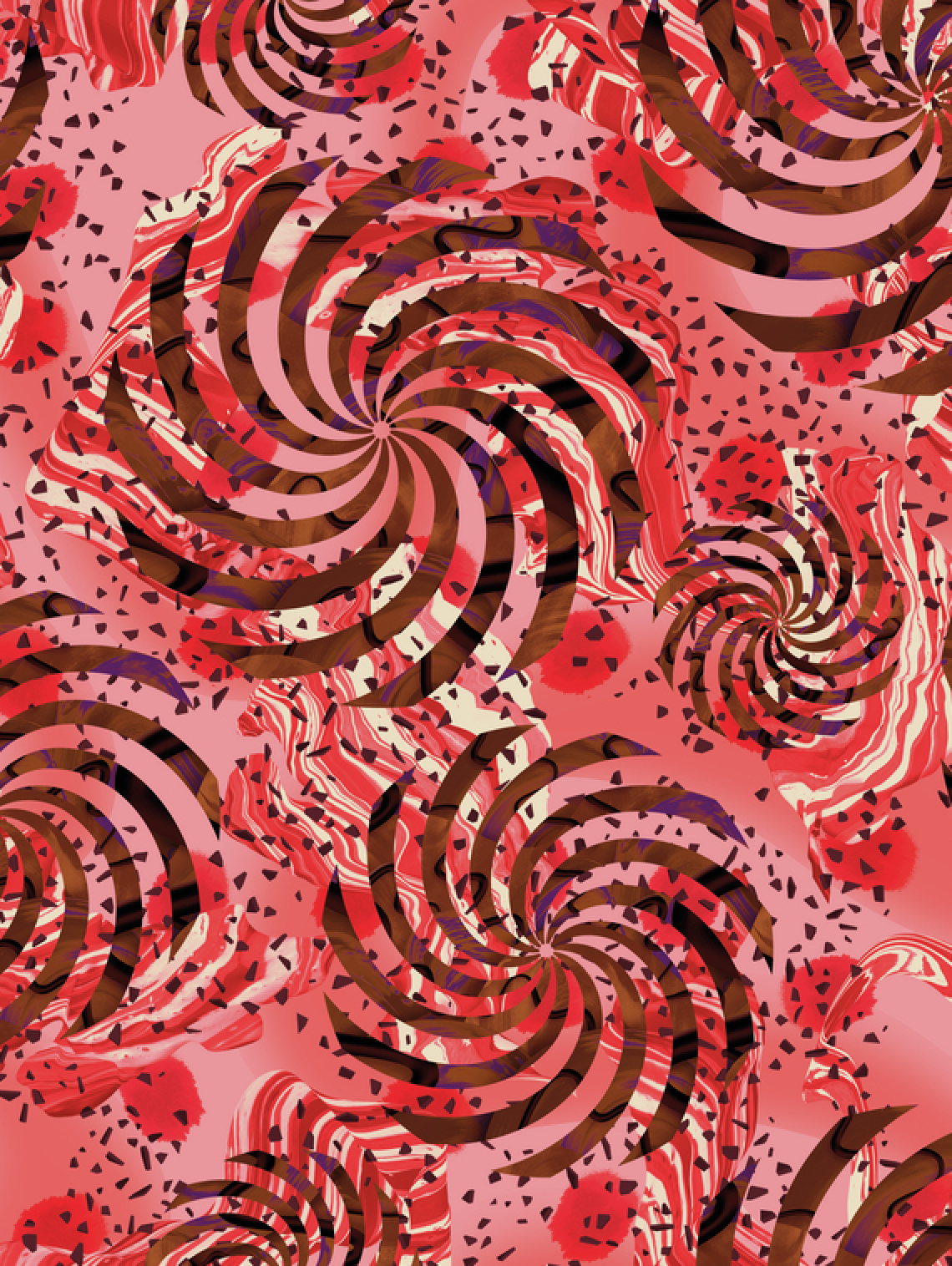 twist strawberry chocolate chrunch