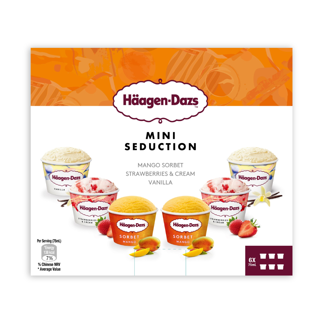 mini seduction minicup multipack